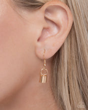 Load image into Gallery viewer, PAPARAZZI Carefree Coils - Gold NECKLACE