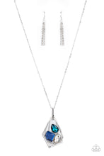 Load image into Gallery viewer, PAPARAZZI All Systems GLOW - Blue Necklace