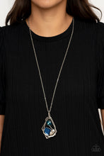 Load image into Gallery viewer, PAPARAZZI All Systems GLOW - Blue Necklace