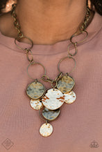 Load image into Gallery viewer, PAPARAZZI Learn the HARDWARE Way - Brass Necklace