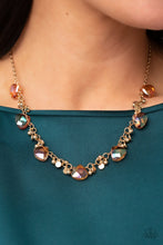 Load image into Gallery viewer, PAPARAZZI Sassy Super Nova - Gold NECKLACES