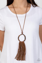 Load image into Gallery viewer, PAPARAZZI Namaste Mama - Brown NECKLACE