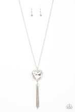 Load image into Gallery viewer, PAPARAZZI Finding My Forever - White NECKLACES