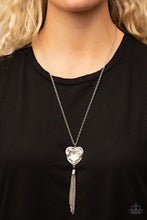 Load image into Gallery viewer, PAPARAZZI Finding My Forever - White NECKLACES