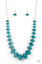 Load image into Gallery viewer, PAPARAZZI Happy-GLOW-Lucky - Blue Necklace