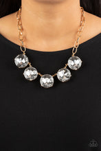 Load image into Gallery viewer, PAPARAZZI Limelight Luxury - Gold NECKLACE