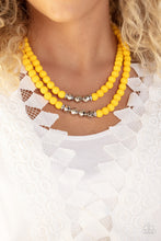 Load image into Gallery viewer, PAPARAZZI Summer Splash - Yellow NECKLACES