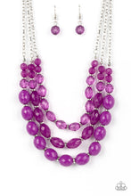 Load image into Gallery viewer, PAPARAZZI Tropical Hideaway - Purple NECKLACES
