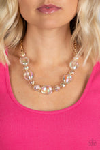 Load image into Gallery viewer, PAPARAZZI Prismatic Magic - Gold NECKLACES