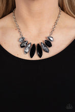 Load image into Gallery viewer, PAPARAZZI Crystallized Couture - Black NECKLACES