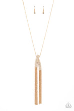 Load image into Gallery viewer, PAPARAZZI Out of the SWAY - Gold NECKLACE