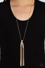Load image into Gallery viewer, PAPARAZZI Out of the SWAY - Gold NECKLACE