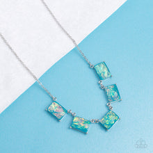 Load image into Gallery viewer, PAPARAZZI Opalescent Oblivion - Blue NECKLACE