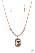 Load image into Gallery viewer, PAPARAZZI Fit for a DRAMA QUEEN - Copper NECKLACE