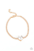 Load image into Gallery viewer, PAPARAZZI Bedazzled Beauty - Gold BRACELET