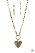 Load image into Gallery viewer, PAPARAZZI Brotherly Love - Brass NECKLACE