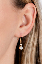 Load image into Gallery viewer, PAPARAZZI Diamond of the Season - Gold NECKLACE