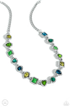 Load image into Gallery viewer, PAPARAZZI Abstract Admirer - Green CHOKER