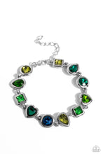 Load image into Gallery viewer, PAPARAZZI Actively Abstract - Green BRACELETS