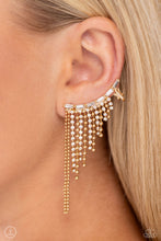 Load image into Gallery viewer, PAPARAZZI Tapered Tease - Gold EAR CRAWLERS