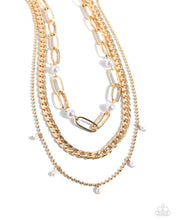 Load image into Gallery viewer, PAPARAZZI Presidential Passion - Gold NECKLACE