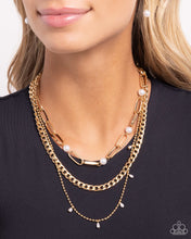 Load image into Gallery viewer, PAPARAZZI Presidential Passion - Gold NECKLACE