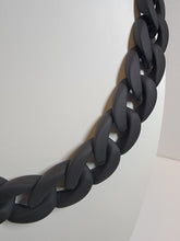Load image into Gallery viewer, Coated Matte Black Thick Chain
