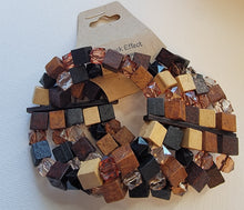 Load image into Gallery viewer, Variety brown wood stretch bracelet
