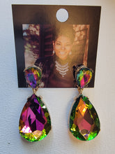 Load image into Gallery viewer, Rainbow jewel earrings
