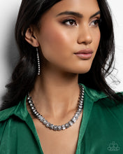 Load image into Gallery viewer, PAPARAZZI Linked Lady - White NECKLACE
