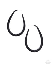 Load image into Gallery viewer, PAPARAZZI The Right Angle - Black EARRINGS
