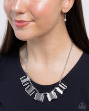 Load image into Gallery viewer, PAPARAZZI Rebel Racket - Silver NECKLACE
