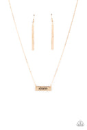 PAPARAZZI Blessed Mama - Gold NECKLACES