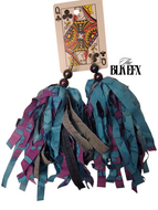 #01 custom fabric earrings