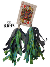 Load image into Gallery viewer, #02 custom fabric earrings
