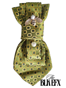 Custom Cutie 𝑻𝒊𝒆𝒔 - Lime Green bumblebee 🐝