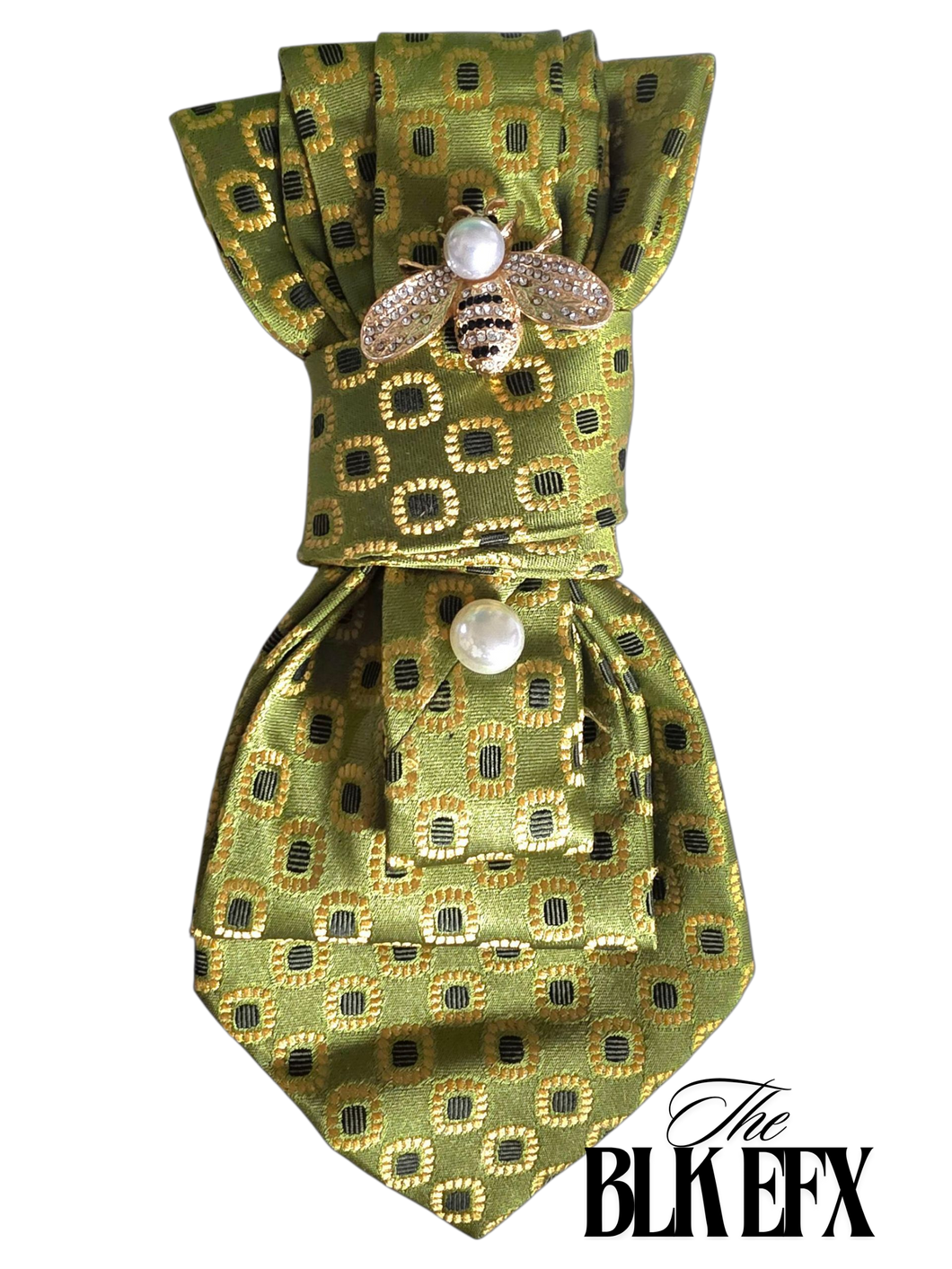 Custom Cutie 𝑻𝒊𝒆𝒔 - Lime Green bumblebee 🐝