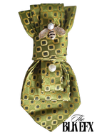 Custom Cutie 𝑻𝒊𝒆𝒔 - Lime Green bumblebee 🐝