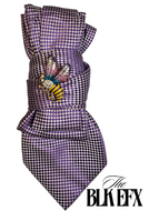 Custom Cutie 𝑻𝒊𝒆𝒔 - Purple Bumblebee