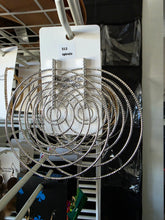 Load image into Gallery viewer, large silver spirals
