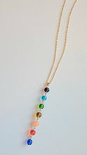 Load image into Gallery viewer, Dainty Rainbow Color bead Necklace
