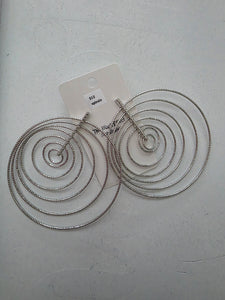 large gold spirals