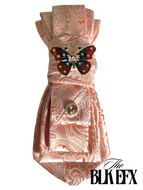 Custom Cutie 𝑻𝒊𝒆𝒔 - Peach Butterfly 🦋