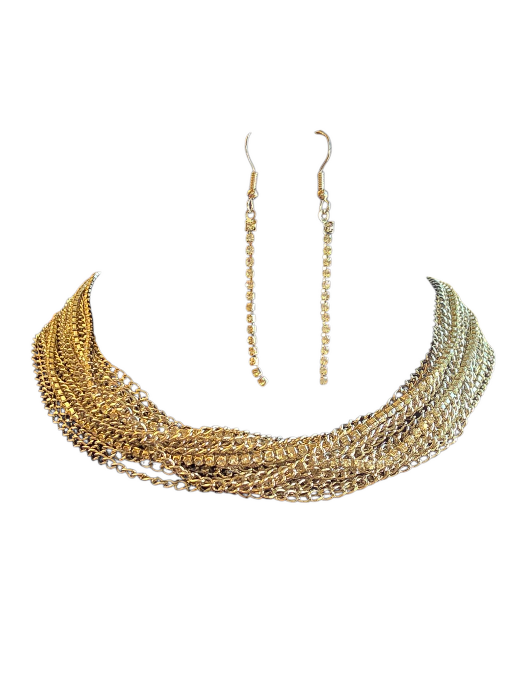 PAPARAZZI Catch You LAYER! - white necklace