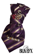 Custom Cutie 𝑻𝒊𝒆𝒔 - Purple Flamingo