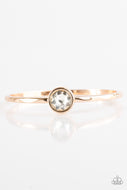 PAPARAZZI Diamonds For Breakfast - Gold BRACELETS