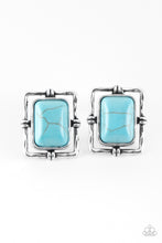 Load image into Gallery viewer, PAPARAZZI Center STAGECOACH - Blue EARRINGS
