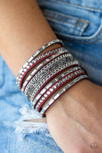 Load image into Gallery viewer, PAPARAZZI Rhinestone Rumble - Red 857
