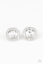 Load image into Gallery viewer, PAPARAZZI Bling Tastic! - White Earrings
