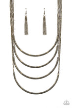 Load image into Gallery viewer, PAPARAZZI It Will Be Over MOON - Brass Necklace

